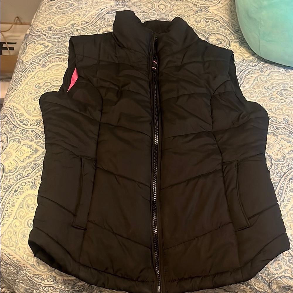 Black Puffer Vest